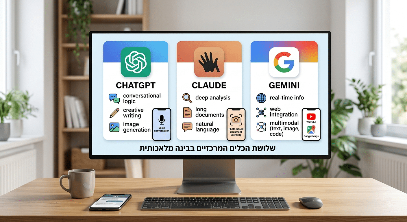 תמונה של 3 אייקונים של הצאט