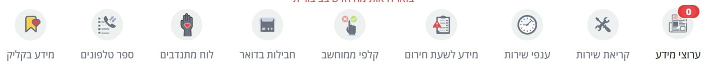 תמונה של תפריט